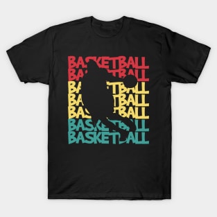 Retro Basketball Player T-Shirt